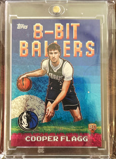 2025-26 Topps #8B-31 Cooper Flagg 8-Bit Ballers Holo Foil image 0