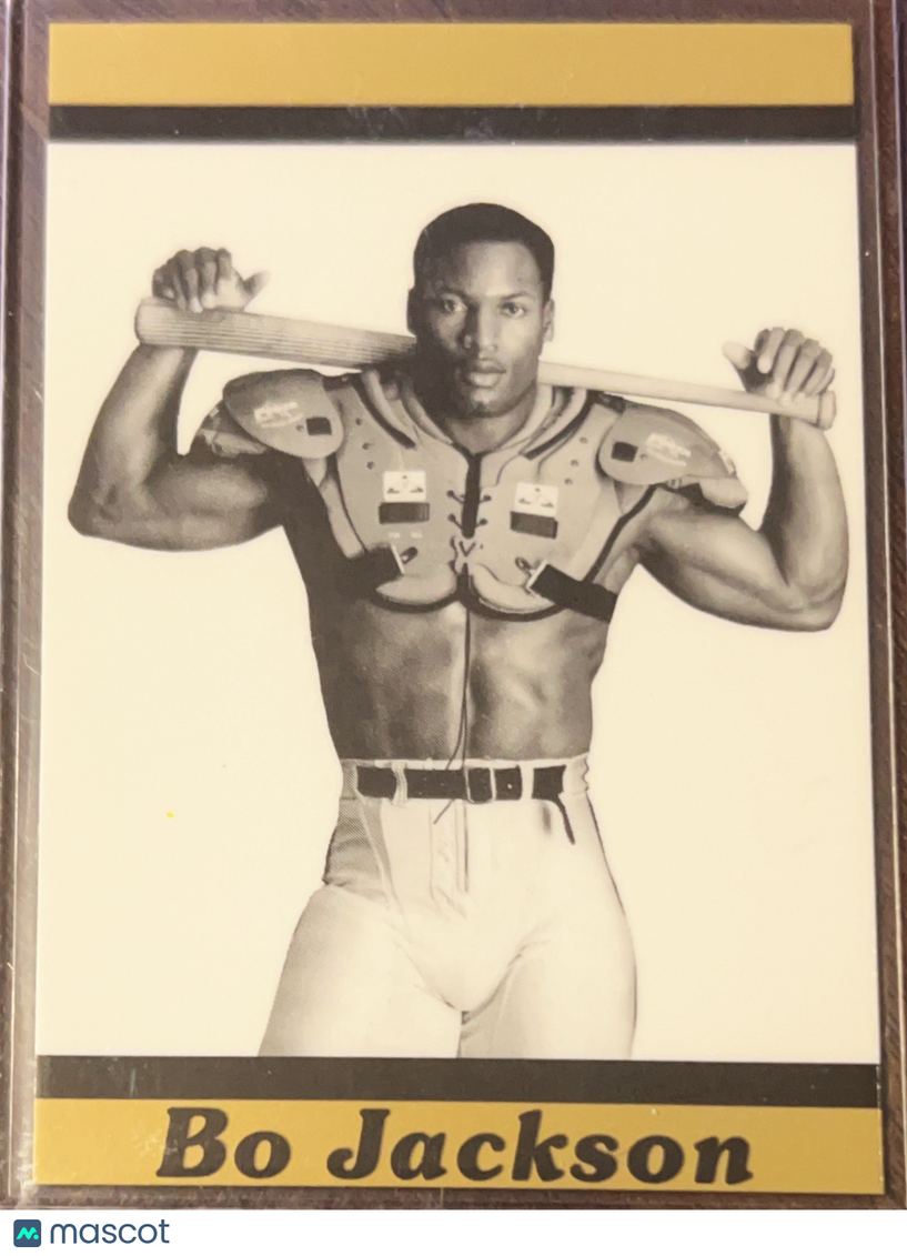 1990 Promo Card RARE Bo Jackson