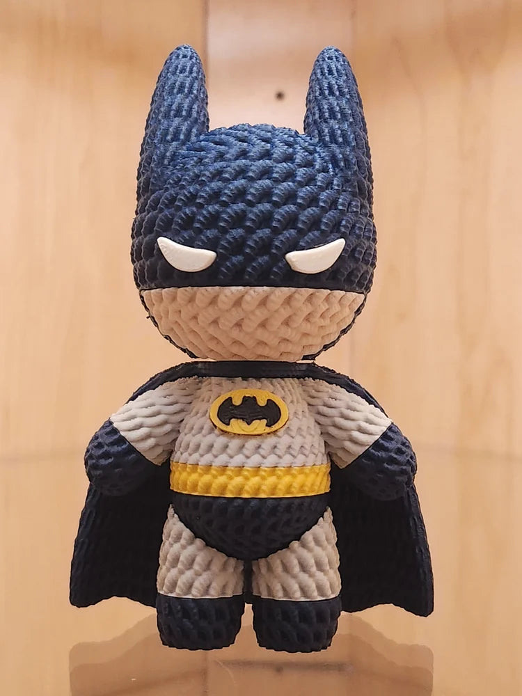 3D Printed Knitted Batman Inspired Figure 5" image 1