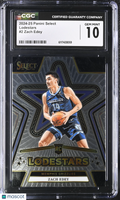 2024-25 Panini Select Zach Edey #2 Lodestars CGC 10