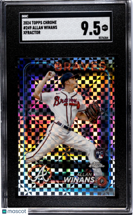2024 Topps Chrome Allan Winans #249 Xfractor SGC 9.5