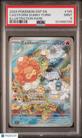 2024 Pokemon SSP EN-Surging Sparks Castform  Illustration Rare PSA 9 #195