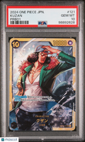 2024 One Piece Prb01-One Piece Card The Best- Kuzan Japanese PSA 10 #121