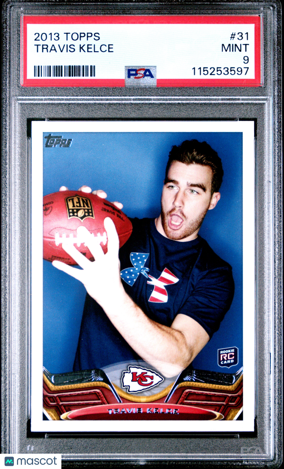 2013 Topps Travis Kelce #31 PSA 9