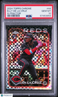 2024 Topps Chrome Elly De La Cruz #44 X Fractor PSA 10