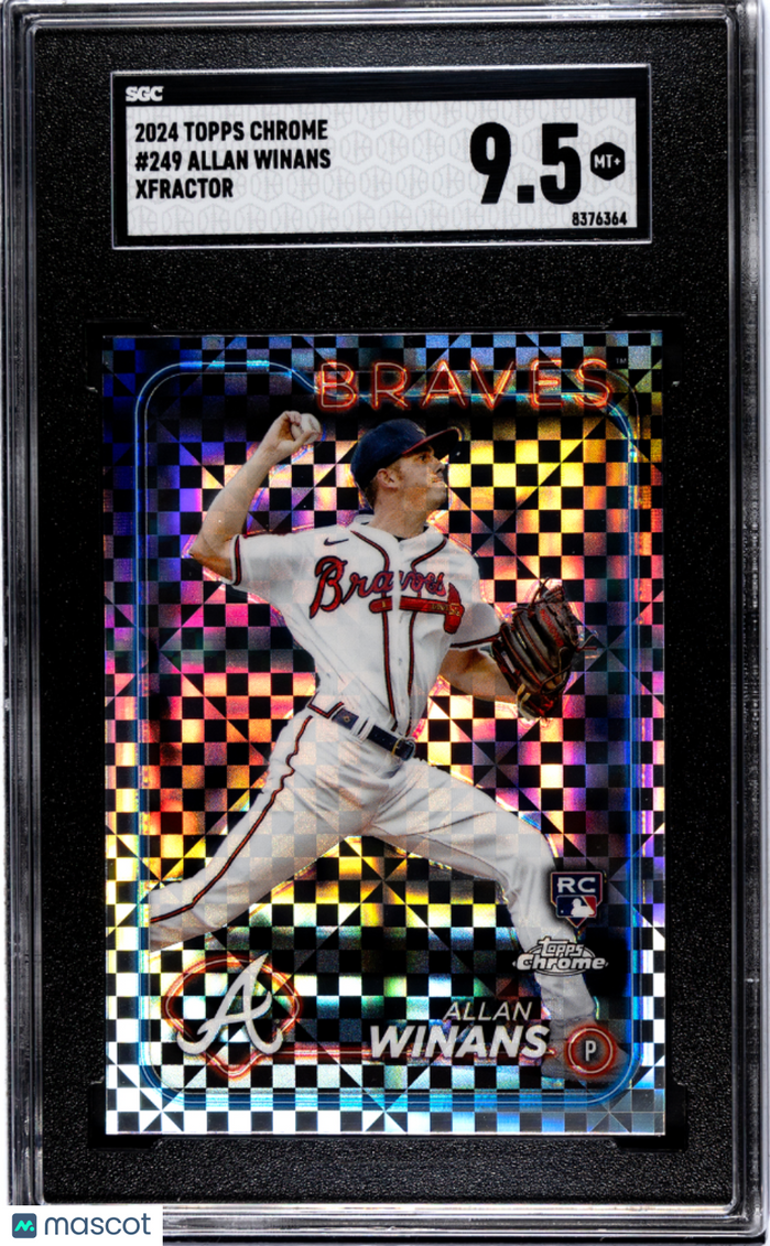 2024 Topps Chrome Allan Winans #249 Xfractor SGC 9.5