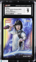 2025 Topps Marvel Studios Chrome Xialing #114 CGC 9