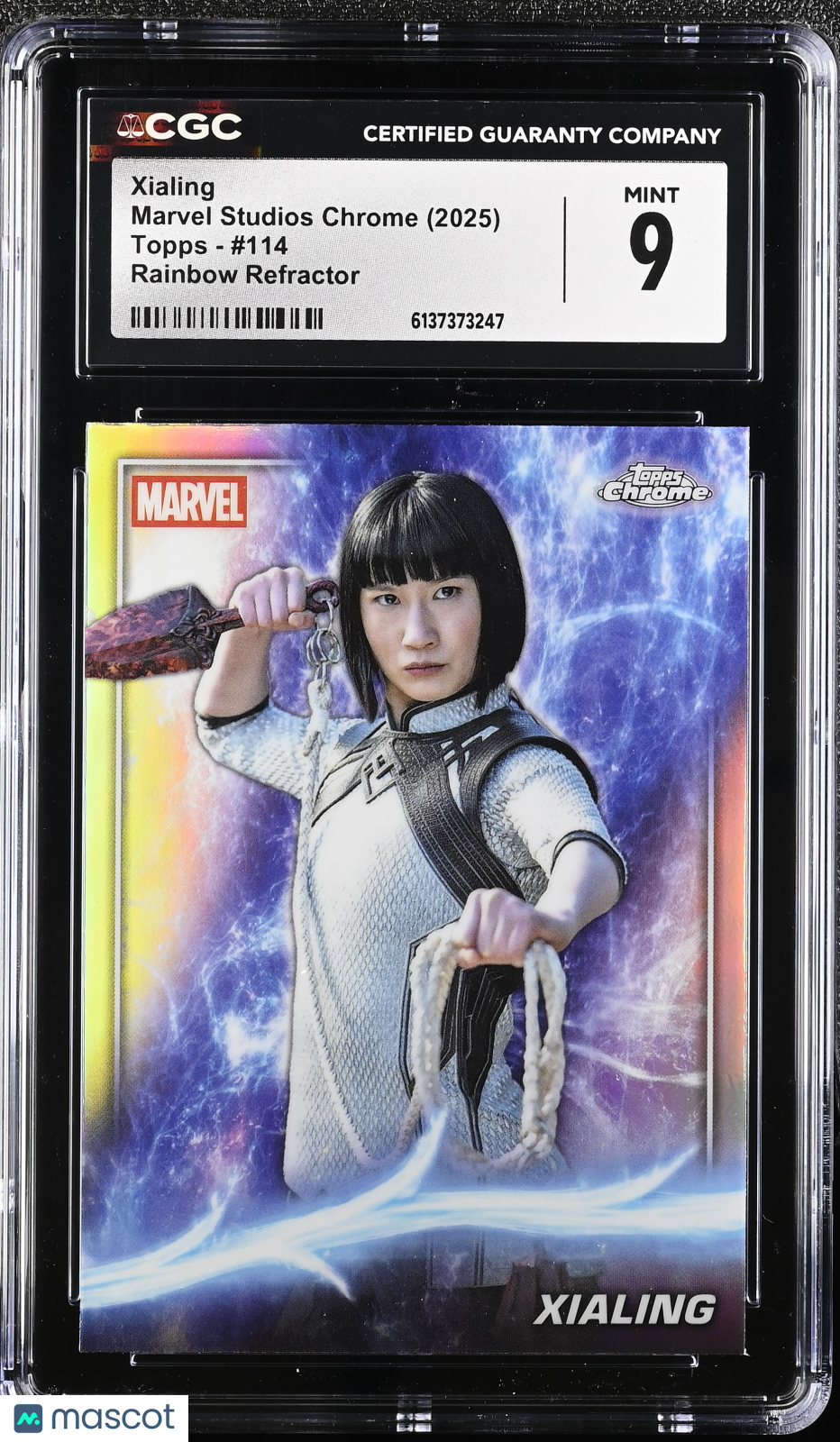 2025 Topps Marvel Studios Chrome Xialing #114 CGC 9