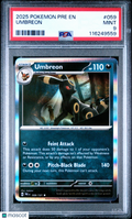 2025 Pokemon Pre EN-Prismatic Evolutions Umbreon PSA 9 #059