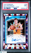 2024 Panini Donruss Dalton Knecht #259 RR SIG Holo Pink Laser PSA 9