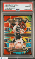 2024 Panini Select WNBA Kristi Toliver #98 Tie Dye Prizm /25 Low Pop PSA 10