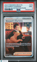 2023 Pokemon Mew EN-151 Giovanni's Charisma Special Illustration Rare PSA 9 #204