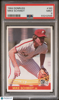 1984 Donruss Mike Schmidt #183 PSA 9