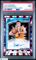 2024 Panini Donruss Dalton Knecht #259 RR SIG Holo Pink Laser PSA 9