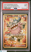 2020 Pokemon Sword & Shield Rebel Clash Galarian Perrserker  PSA 9 #205
