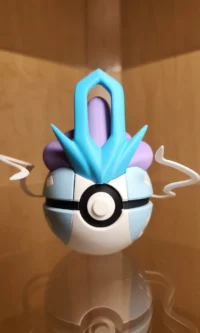Suicune Inspired Poke Ball