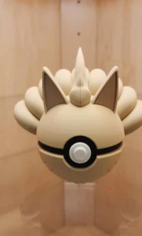 Ninetales Inspired Poke Ball