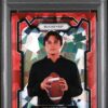 2024 Panini Prizm Draft Picks #193 Julian Sayin Red Ice PSA 10