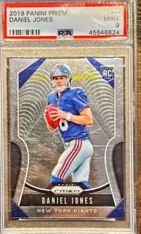 2019 Panini Prizm #302 Daniel Jones PSA 9