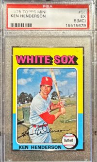 1975 Topps Mini #59 Ken Henderson PSA 5