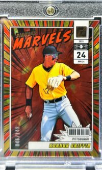 2025 Donruss - Diamond Marvels Red Ice #5 Konnor Griffin #/149