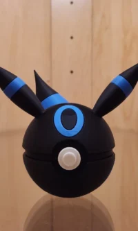 Umbreon Inspired Poke Ball Shiny Variant