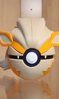 Arcanine Inspired Poke Ball