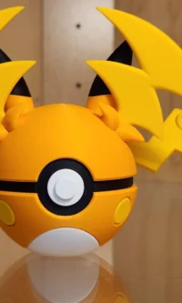 Mega Raichu Y Inspired Poke Ball