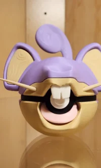 Rattata Inspired Poke Ball